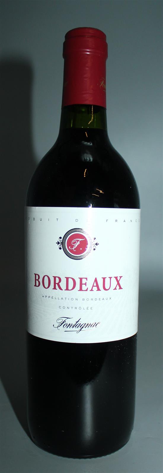 6 bottles of red Bordeaux